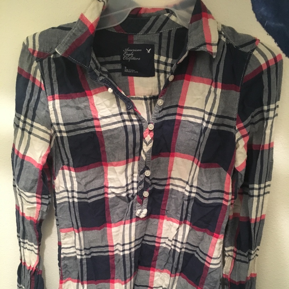 American Eagle plaid